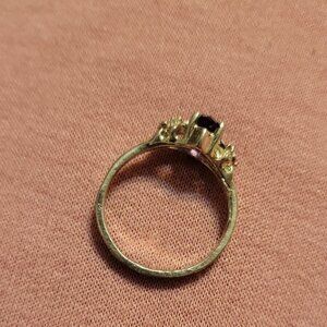 Elegant Silver and Purple Women's Ring(#104)